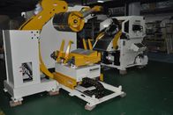 Bobina alimentador automático de Decoiler da tira e de Straightener para a linha de produção do hardware